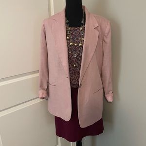 Mauve pink blazer by Dress Barn size 12.